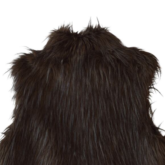 Michael Kors Faux Fur Vest Dark Brown Size Small | Preloved Excellent Condition - Picture 6 of 6